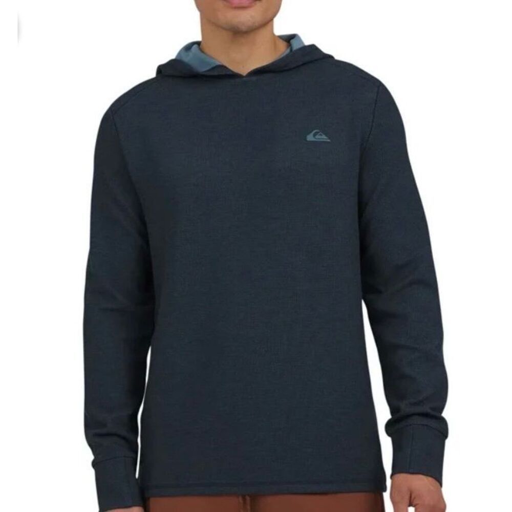 NWT Quicksilver Textured Hoodie in blue - XL